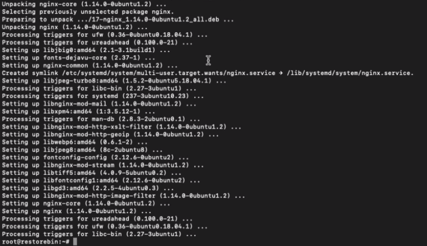 Install Nginx on Ubuntu for LEMP Stack