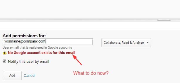 [Fix] No Google account exists or associated with email error 2
