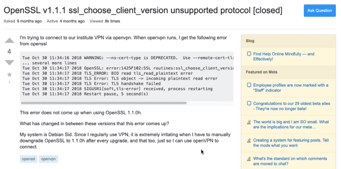 Troubleshoot Cloud Server Issue using StackOverflow website