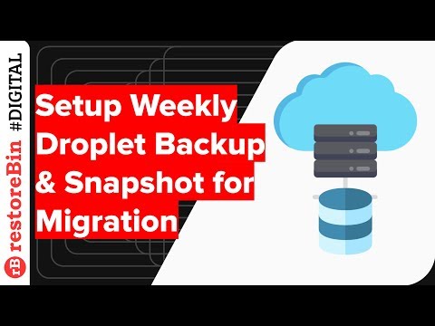 Enable DigitalOcean Droplet Backups and Snapshots of Cloud Server