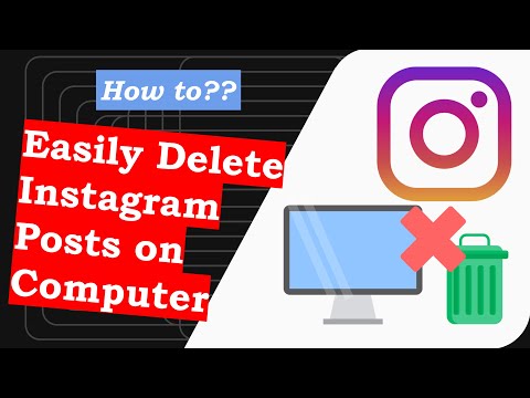 How to Delete Instagram Posts on Computer Browser?