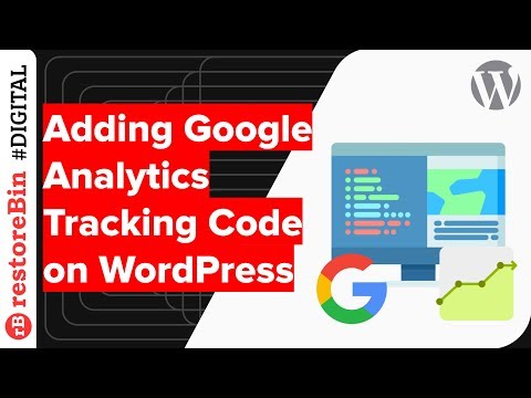 Easily insert Google Analytics tracking code in WordPress 🌐 without Plugin