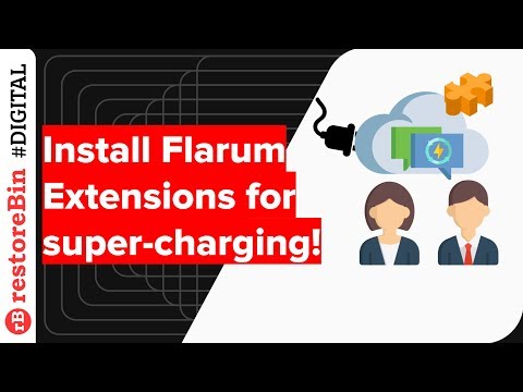 How to Install Flarum Extensions to Super-Charge Forum?